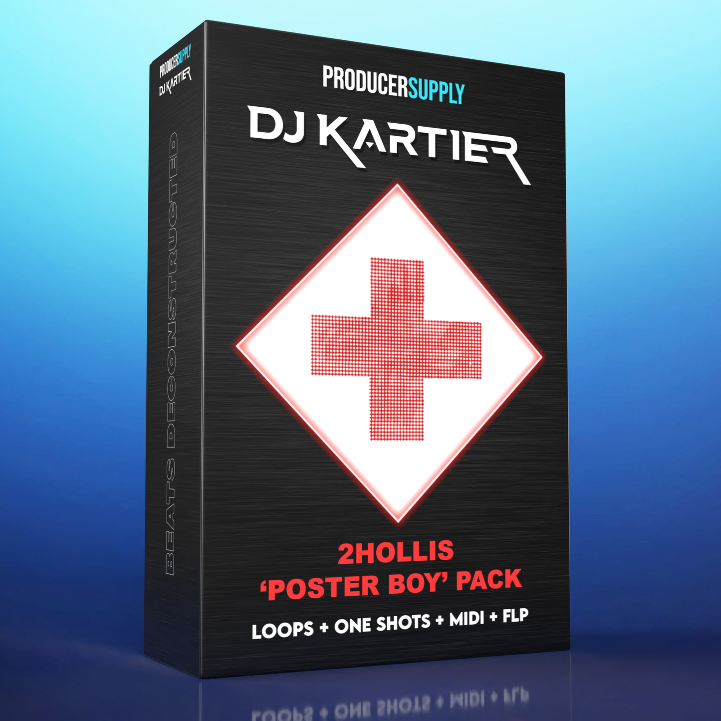 2hollis - 'Poster Boy' Beat Deconstructed Kit | Loops + One Shots + MIDI + FLP