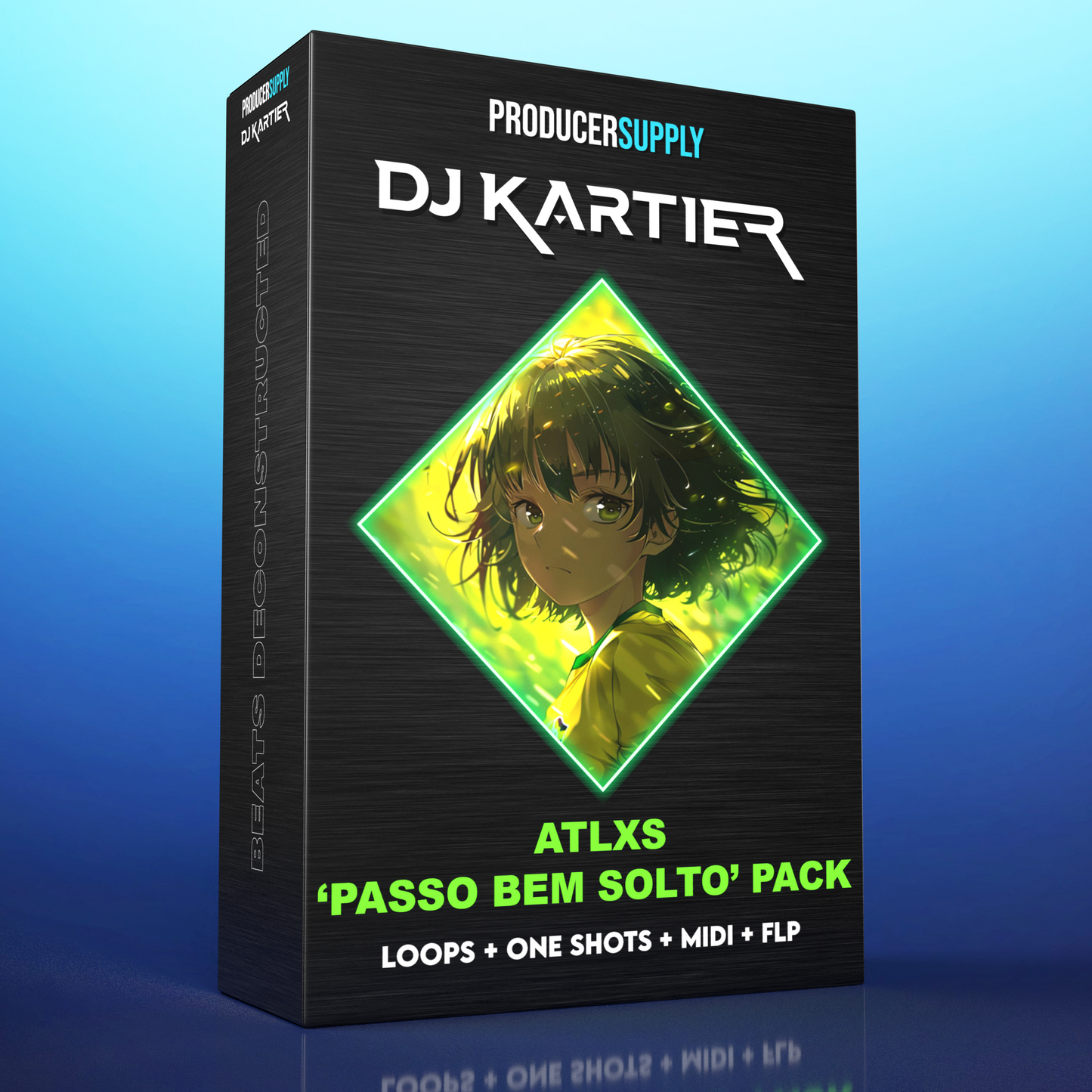 ATLXS - 'PASSO BEM SOLTO' Beat Deconstructed Kit | Loops + One Shots + MIDI + FLP