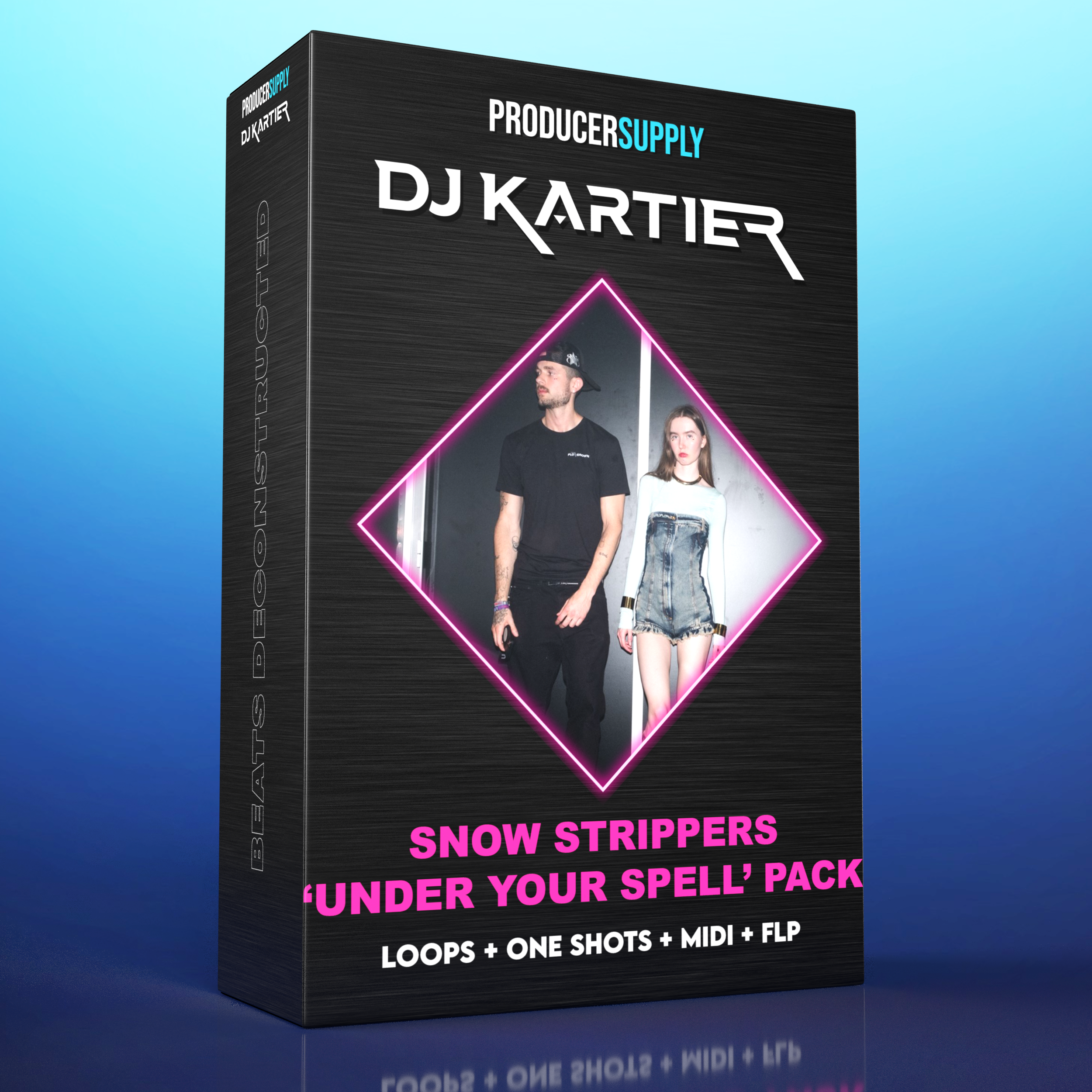 Snow Strippers - 'Under Your Spell' Beat Deconstructed Kit | Loops + One Shots + MIDI + FLP