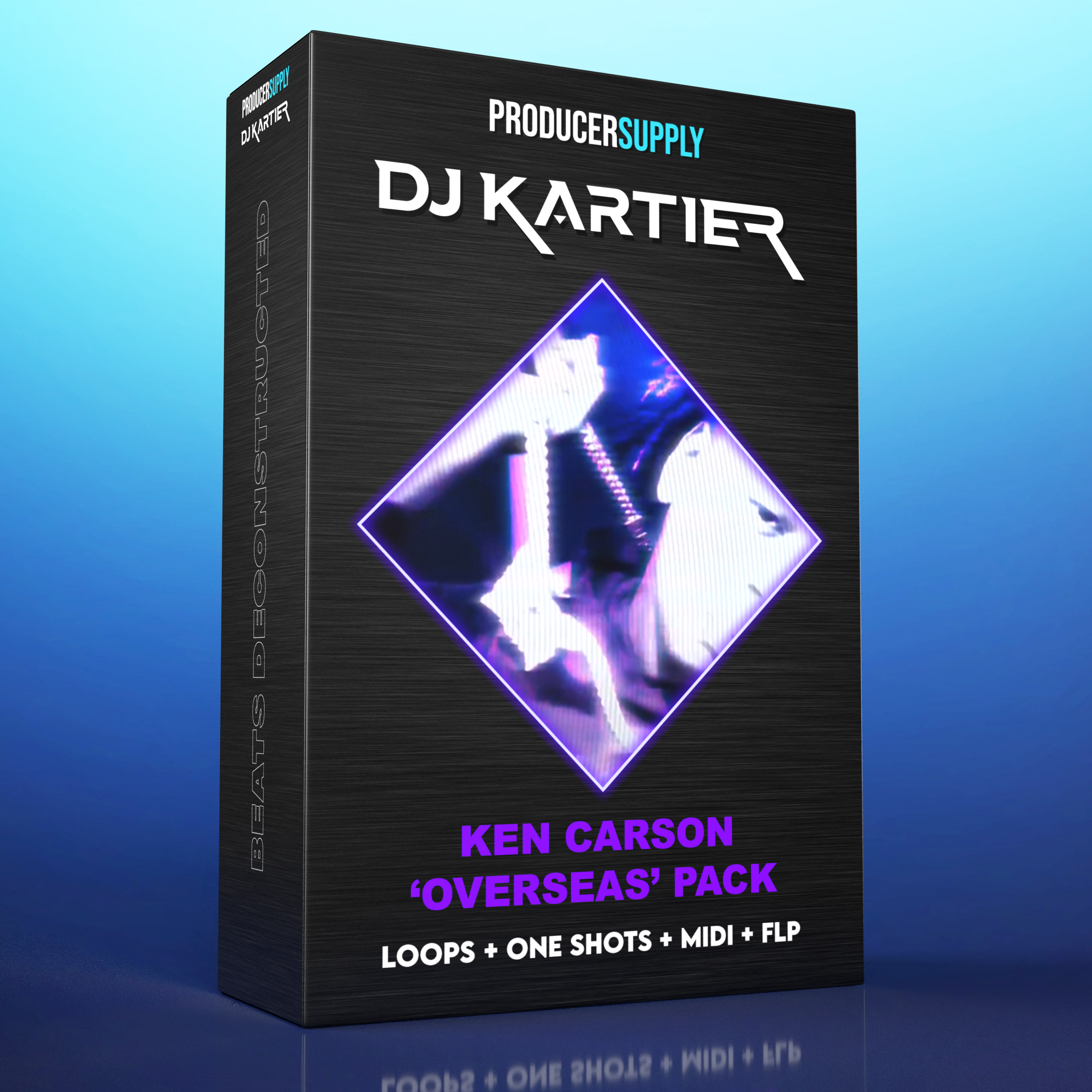 Ken Carson - 'Overseas' Beat Deconstructed Kit | Loops + One Shots + MIDI + FLP