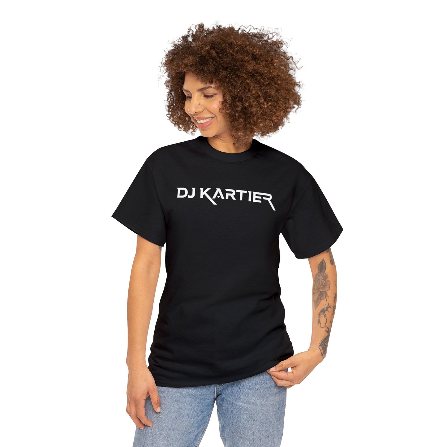 DJ Kartier Signature Logo Heavy Cotton Tee