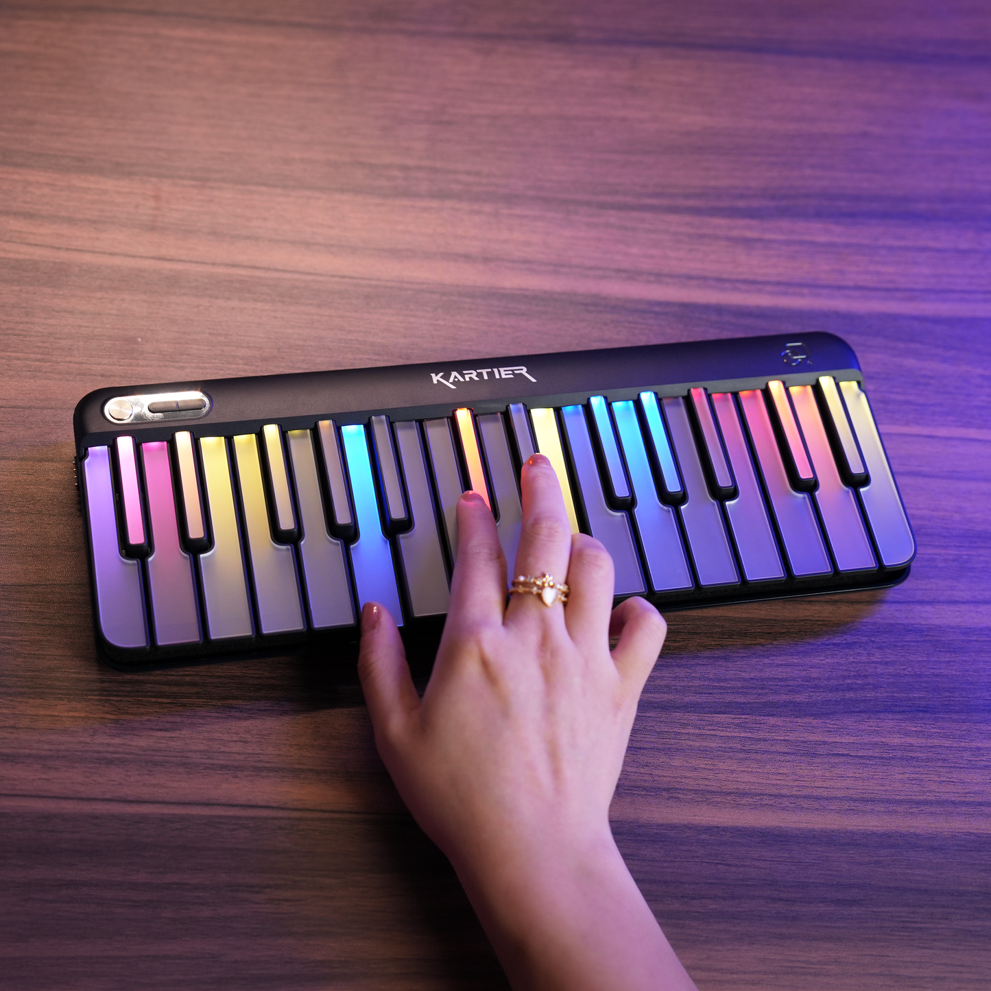 Kartier LED MIDI Keyboard (Includes 1,000+ Famous Sounds/Presets) (Limited Presale)