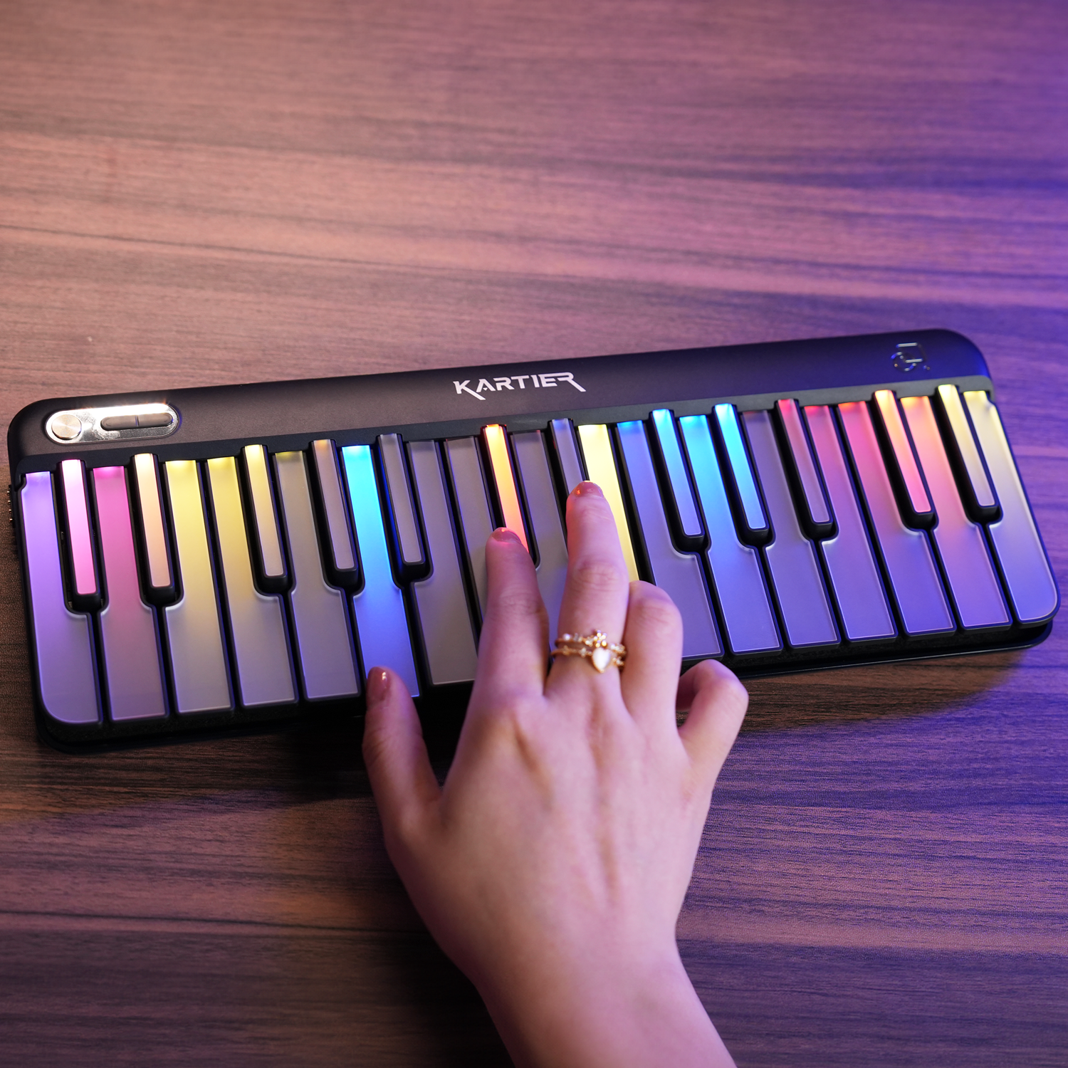 Kartier Piano MIDI Keyboard (1.000+ berühmte Sounds/Presets enthalten)