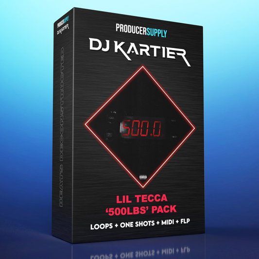 Lil Tecca - '500lbs' Beat Deconstructed Kit | Loops + One Shots + MIDI + FLP