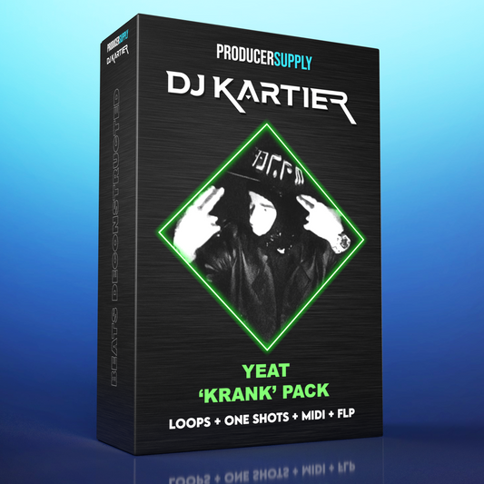 Yeat - 'Krank' Beat Deconstructed Kit | Loops + One Shots + MIDI + FLP