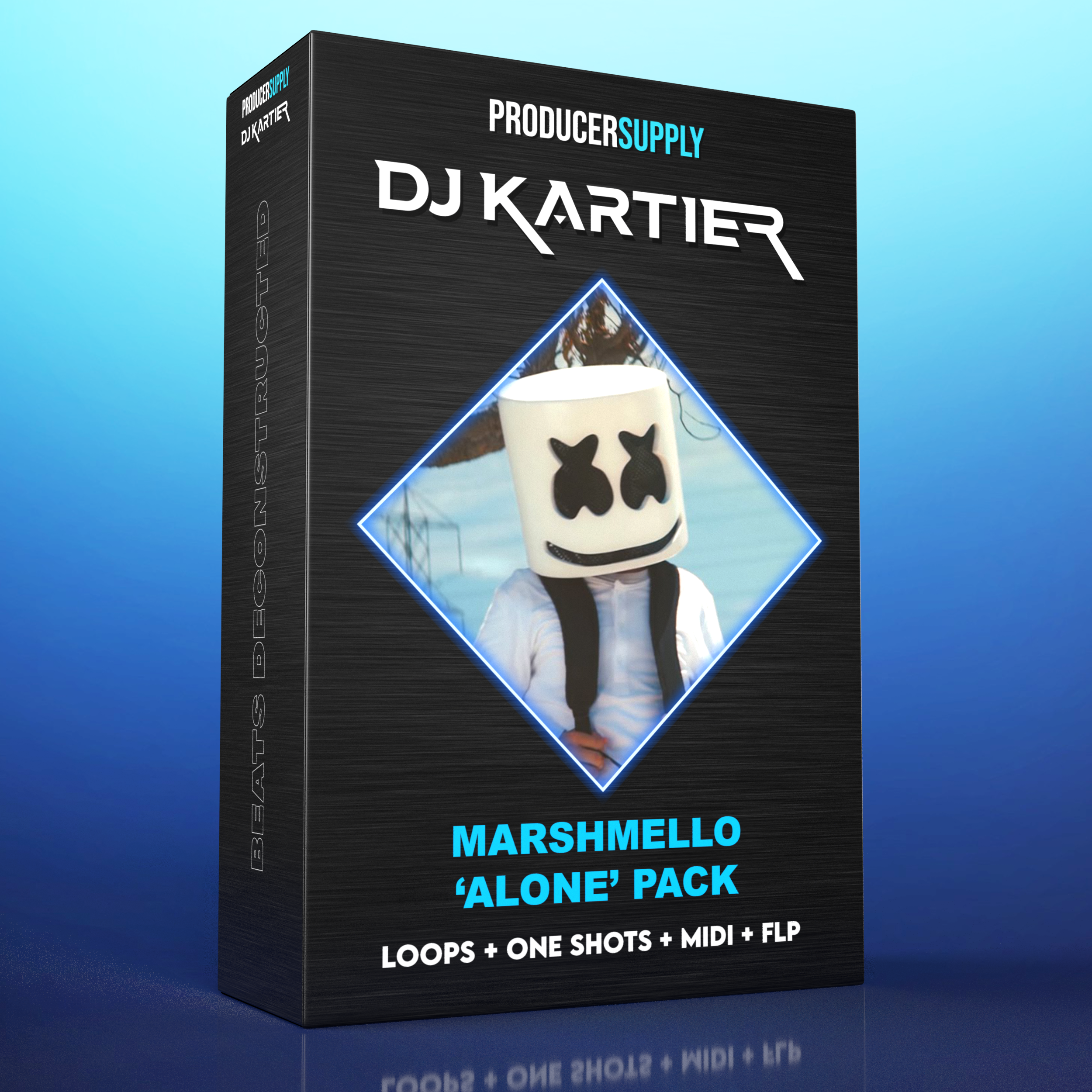 Marshmello - 'Alone' Beat Deconstructed Kit | Loops + One Shots + MIDI + FLP