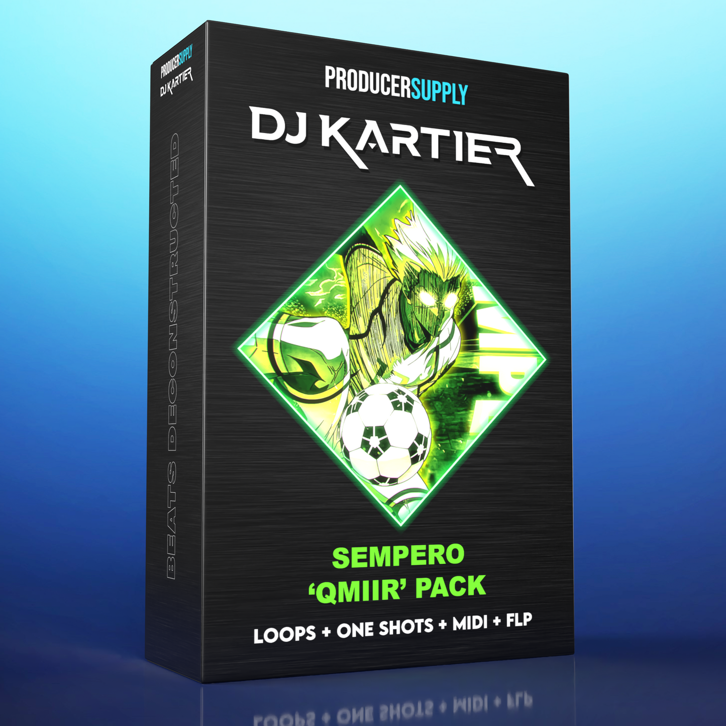 QMIIR - 'SEMPERO' Beat Deconstructed Kit | Loops + One Shots + MIDI + FLP