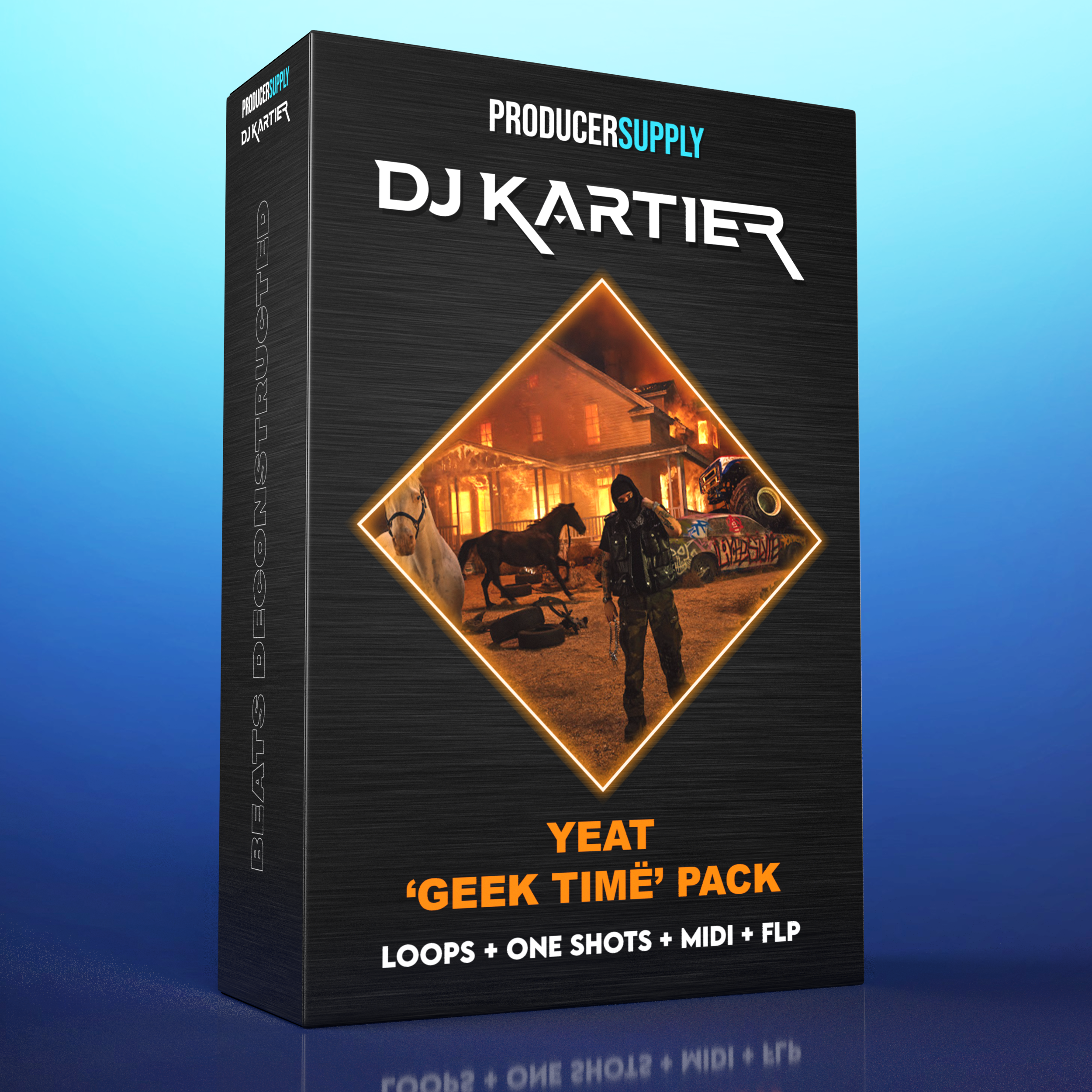 Yeat - 'GEEK TIME' Beat Deconstructed Kit | Loops + One Shots + MIDI + FLP