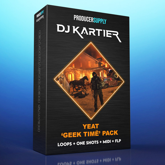 Yeat - 'GEEK TIME' Beat Deconstructed Kit | Loops + One Shots + MIDI + FLP