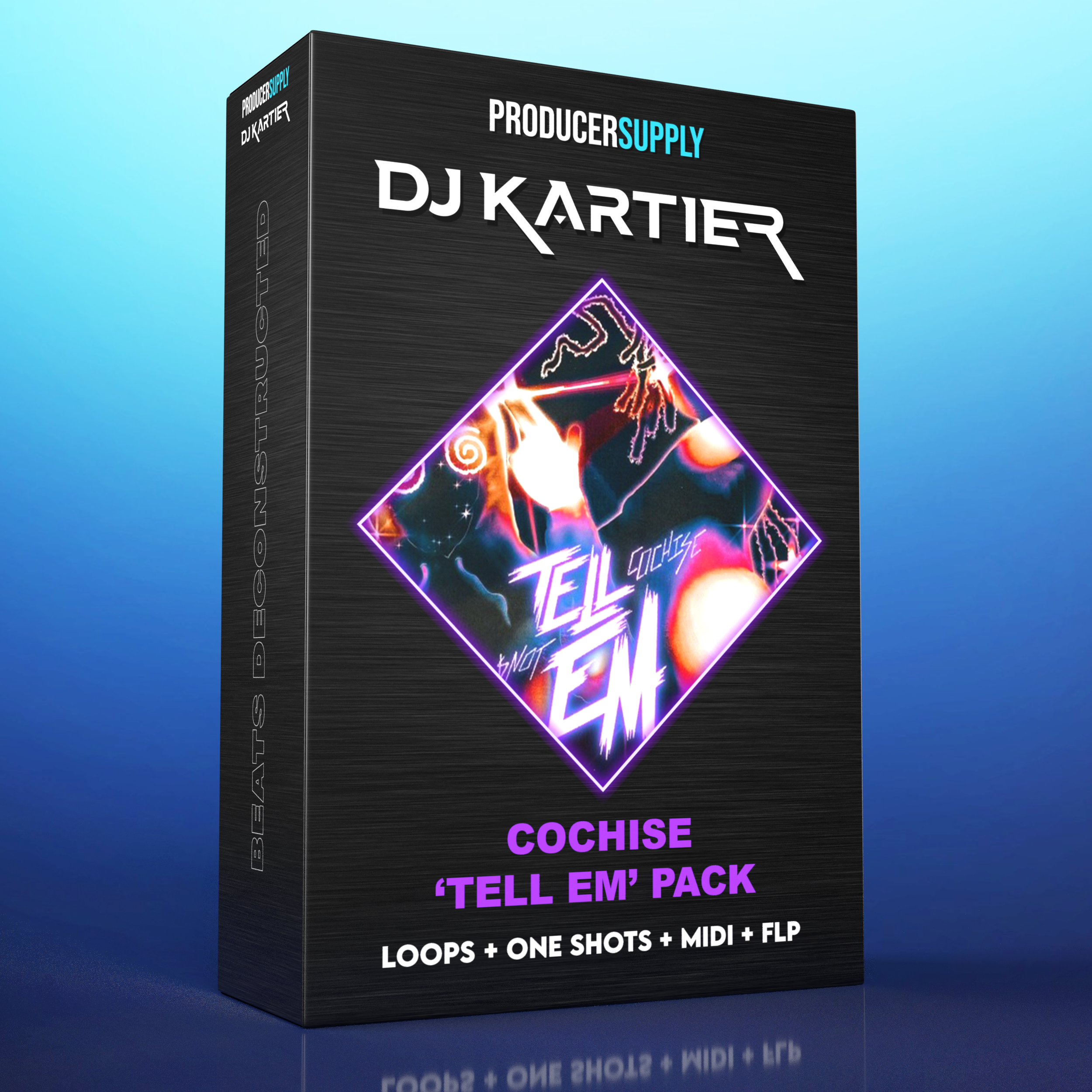 Cochise - 'Tell Em' Beat Deconstructed Kit | Loops + One Shots + MIDI + FLP