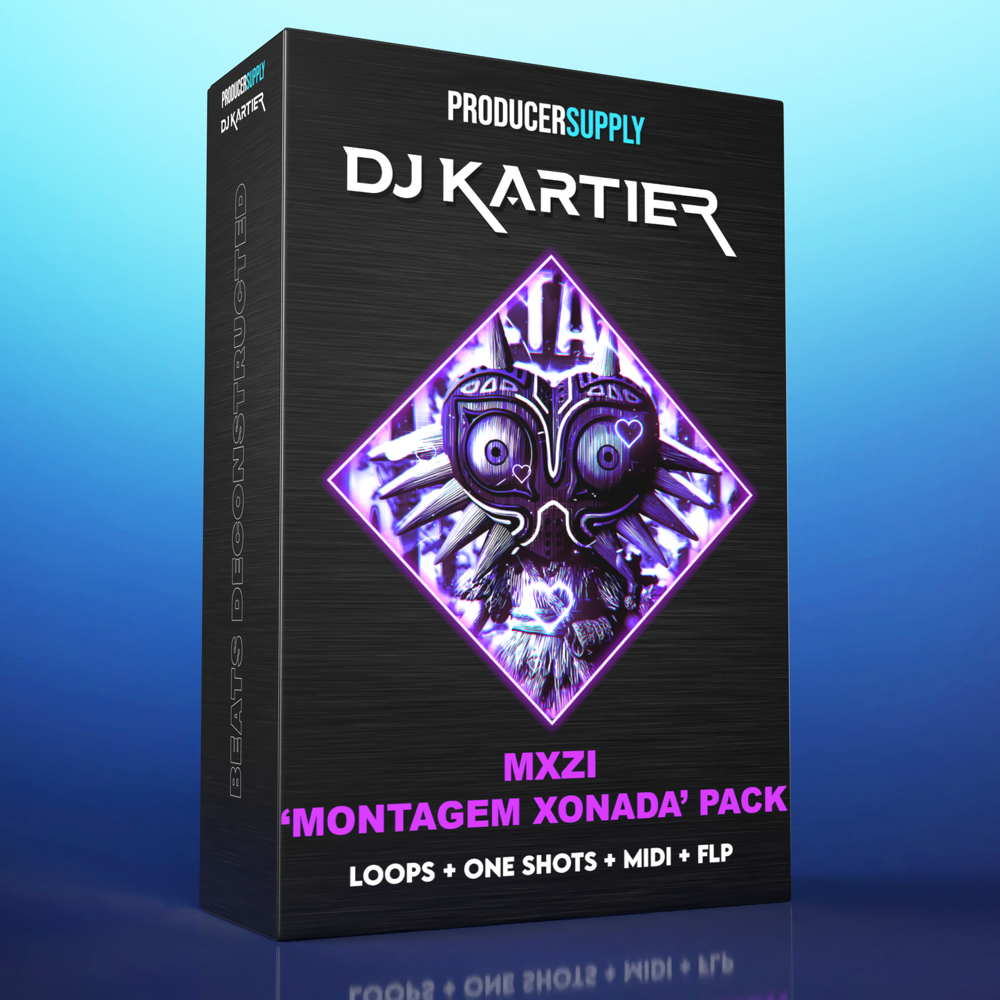 MXZI - 'MONTAGEM XONADA' Beat Deconstructed Kit | Loops + One Shots + MIDI + FLP