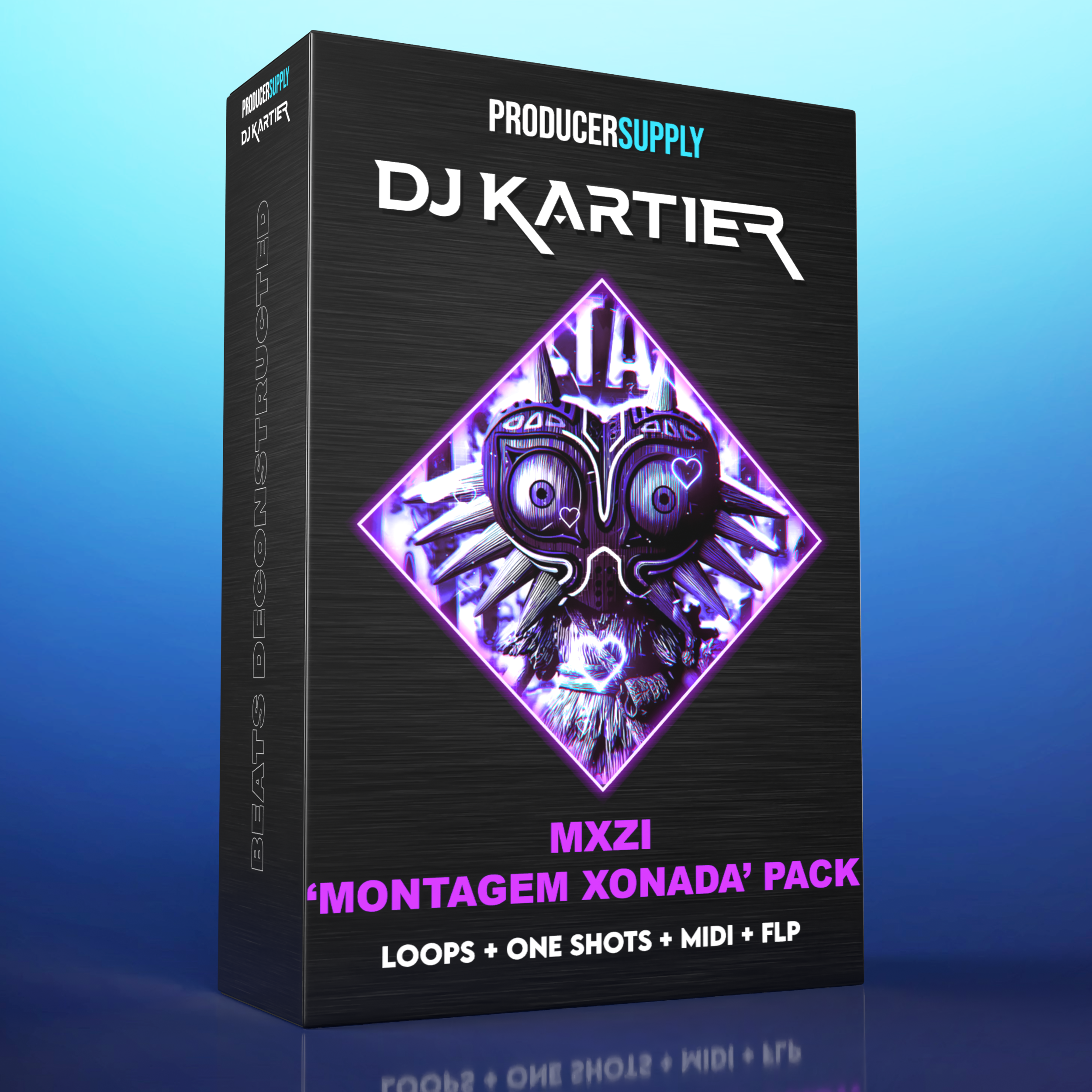 MXZI - 'MONTAGEM XONADA' Beat Deconstructed Kit | Loops + One Shots + MIDI + FLP