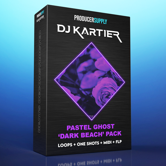 Pastel Ghost - 'Dark Beach' Beat Deconstructed Kit | Loops + One Shots + MIDI + FLP
