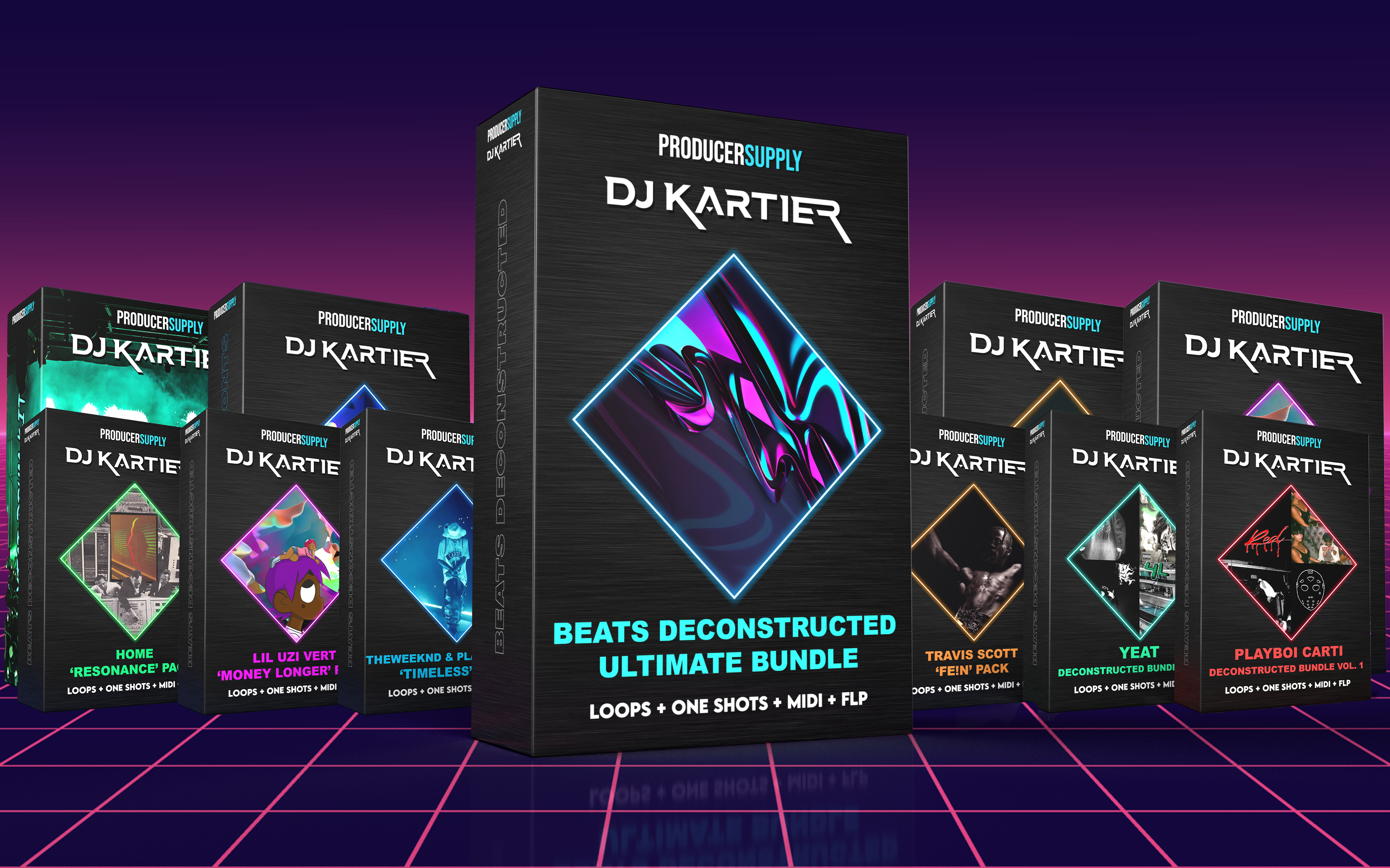 hit records deconstructed dj kartier bundle pack famous sounds