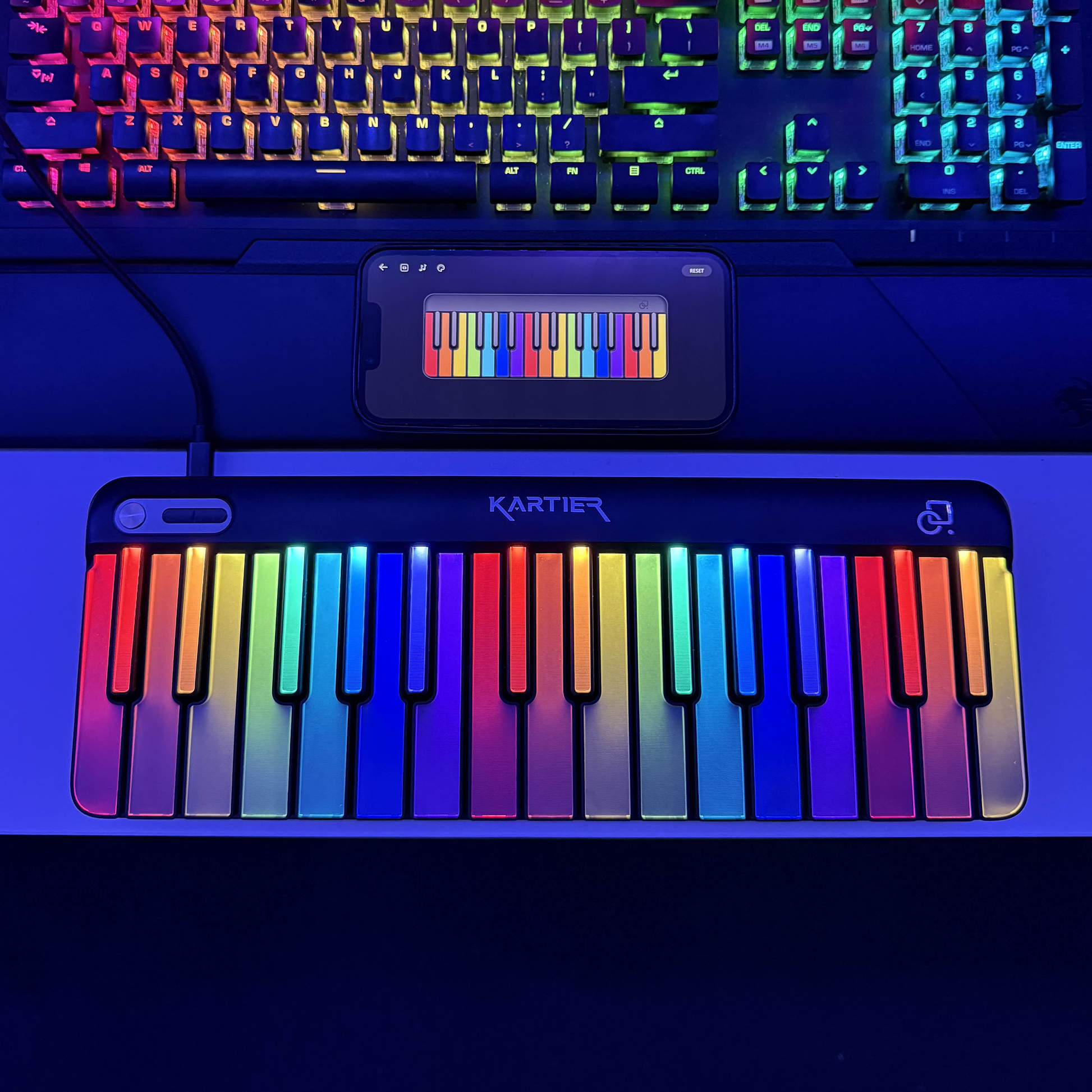 Kartier Keyboard IOS Android App Piano