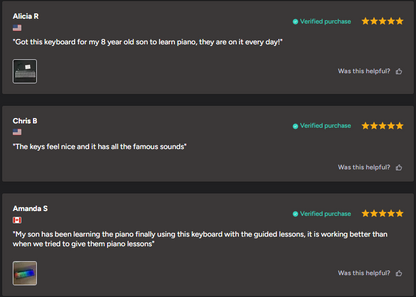 Kartier LED MIDI Keyboard (Includes 1,000+ Famous Sounds/Presets) (Limited Presale)